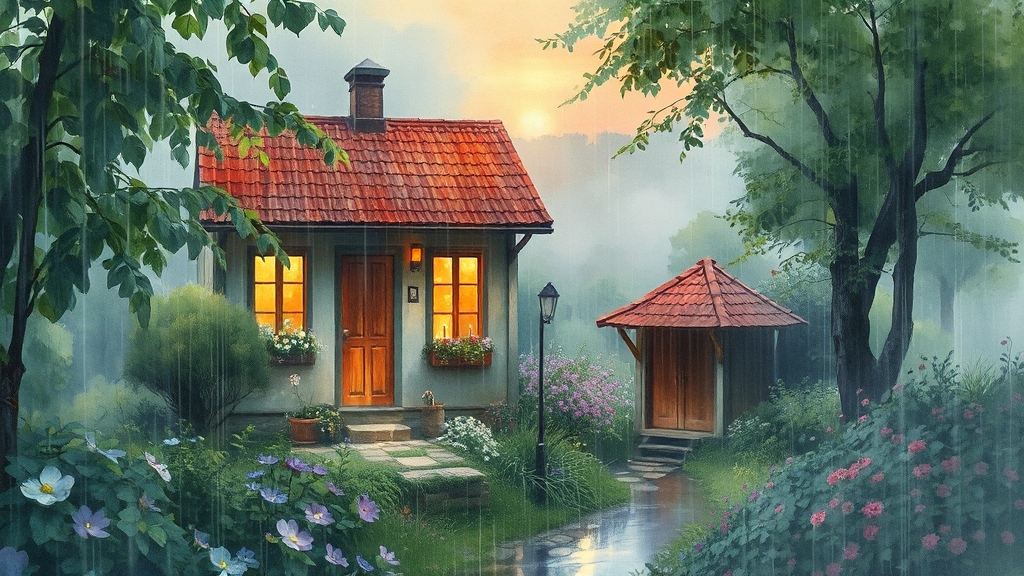 마무리 (watercolor 스타일)