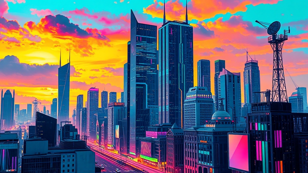 데이터 걱정 없는 무제한 요금제 (popart 스타일)