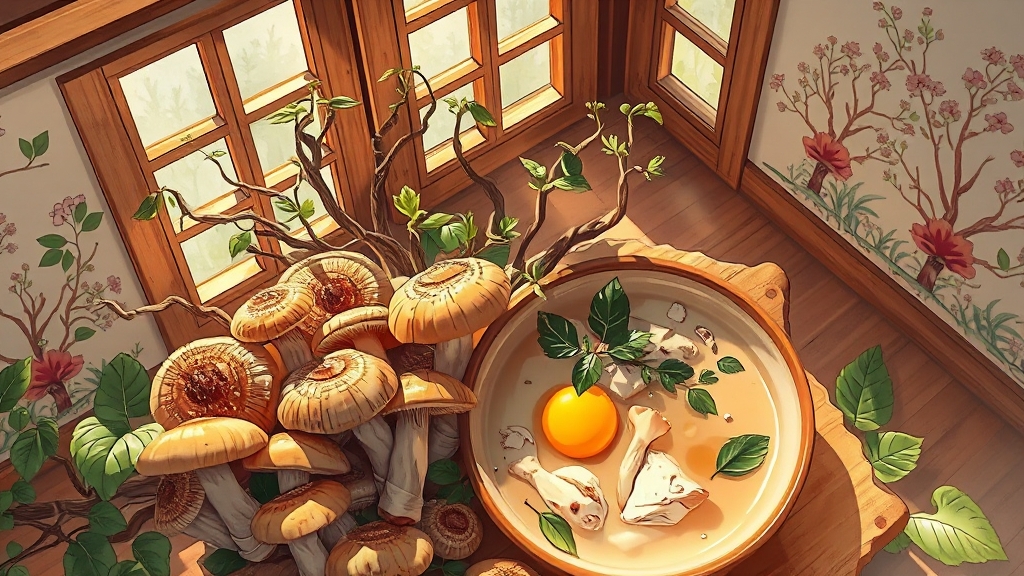 양주 뜨락가든: 서울 근교 보양식 맛집 (illustration 스타일)