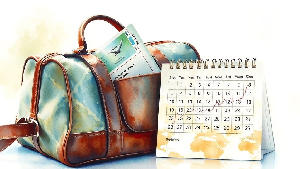 인기 항공권 비교 사이트, 활용법 (watercolor 스타일)