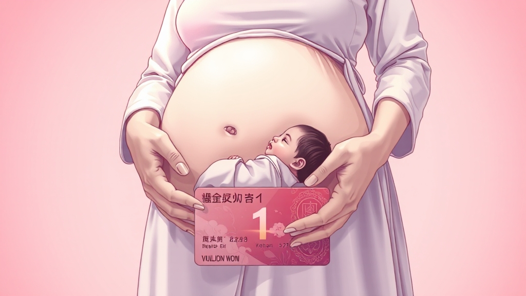 국민행복카드, 왜 필요할까? (illustration 스타일)